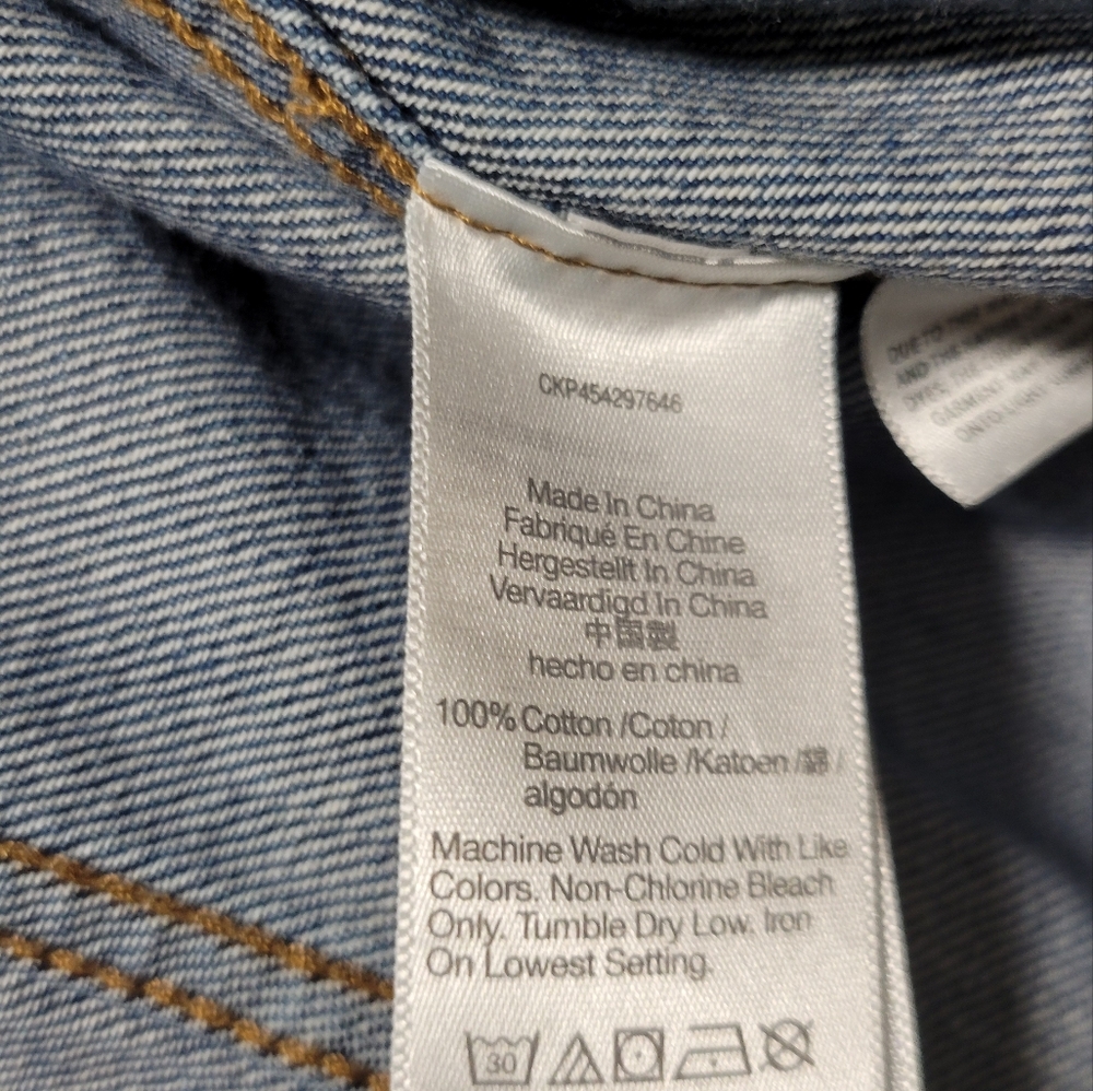 Madewell Jean Jacket, Size Medium - Picture 3 of 4